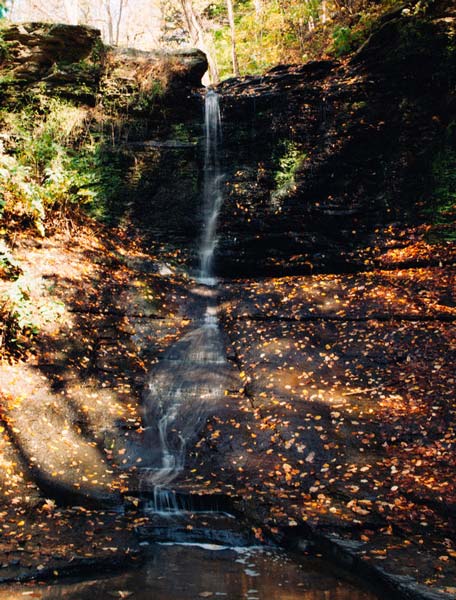 Waterfall in October
