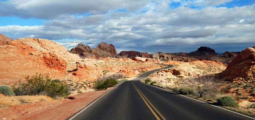 Road into Valley of Fire