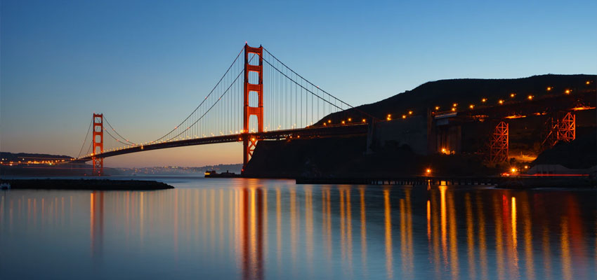 Golden Gate Bridge from Fort Baker