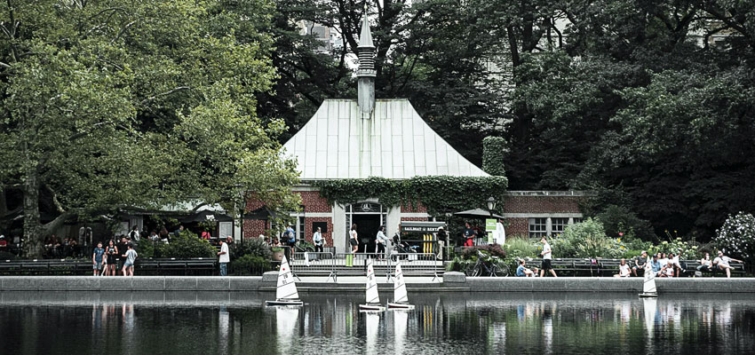 Central Park model boats