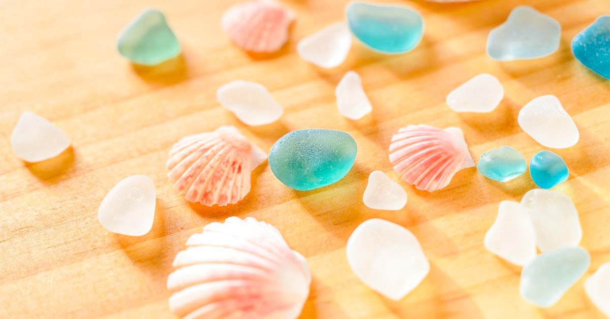 Best Places to Find Beach Glass and Sea Glass - The Homespun Hydrangea