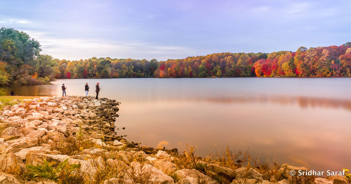 Centennial Lake and Park Maryland 