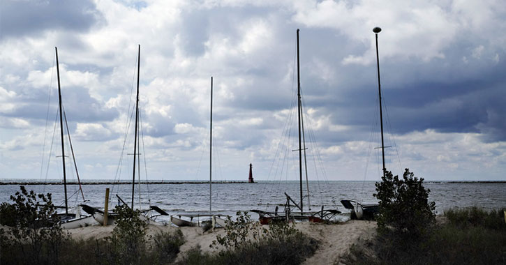 Pere Marquette Park Beach Michigan