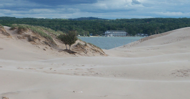 Silver Lake Sand Dunes Beach