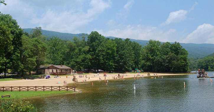 Lakes in Virginia