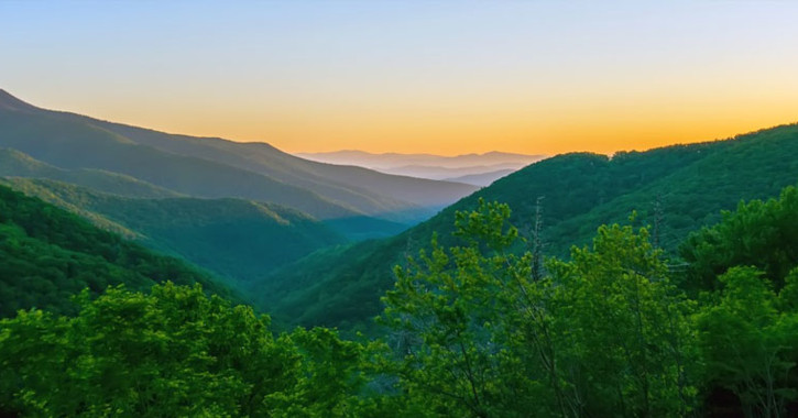 Blue Ridge Mountains, Charlottesville, Virginia