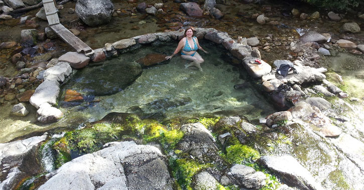 Trail Creek Hot Springs near Boise