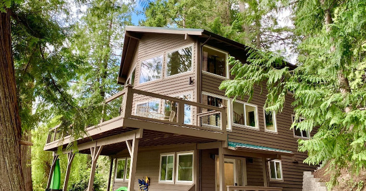 Private Island on Island Lake, Poulsbo, Washington