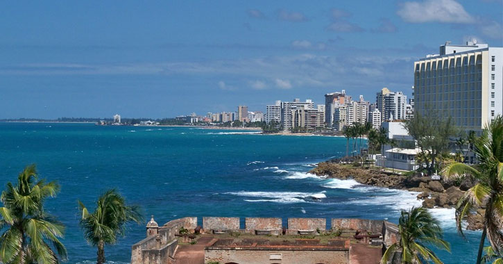 New beach resorts in San Juan Puerto Rico