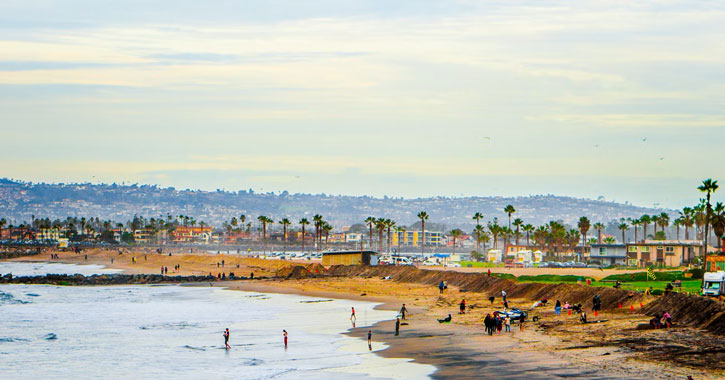 popular spring break destinations in California 