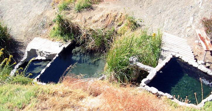 natural hot springs in California 