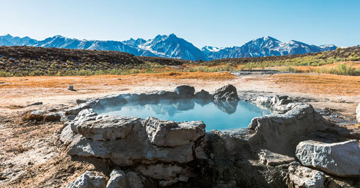 Crab Cooker hot springs in California