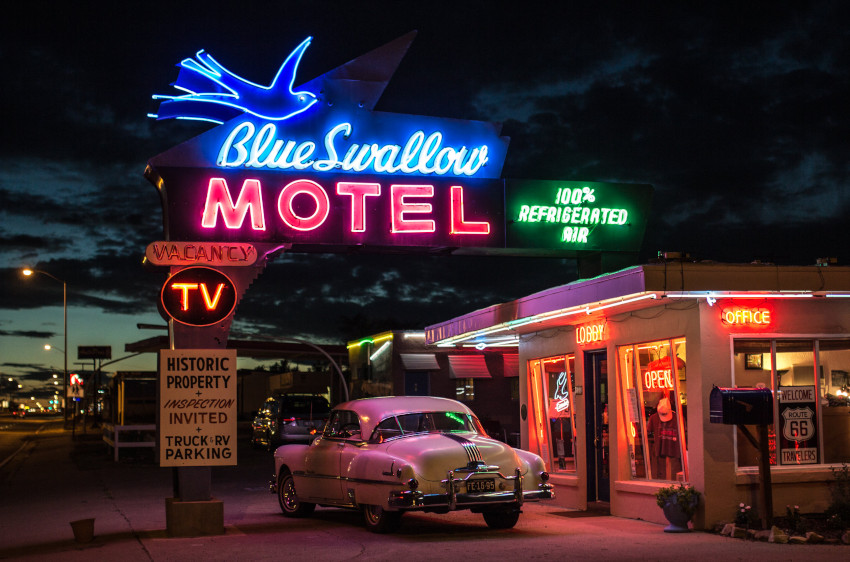 Blue Swallow Motel, Tucumcari, New Mexico