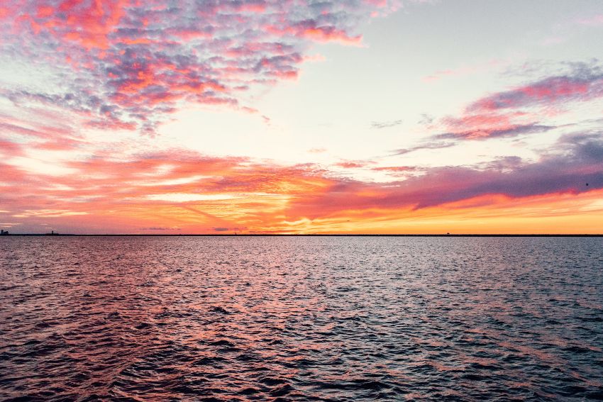 Lake Erie Beaches Sunset