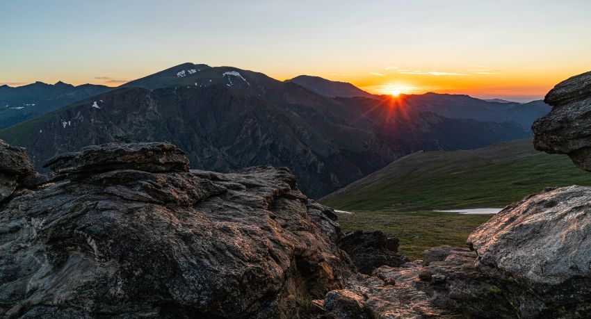 Trail Ridge Road Sunset