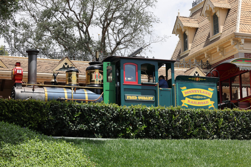 Fred Gurley Disneyland Railroad, Disneyland Park, Anaheim, California