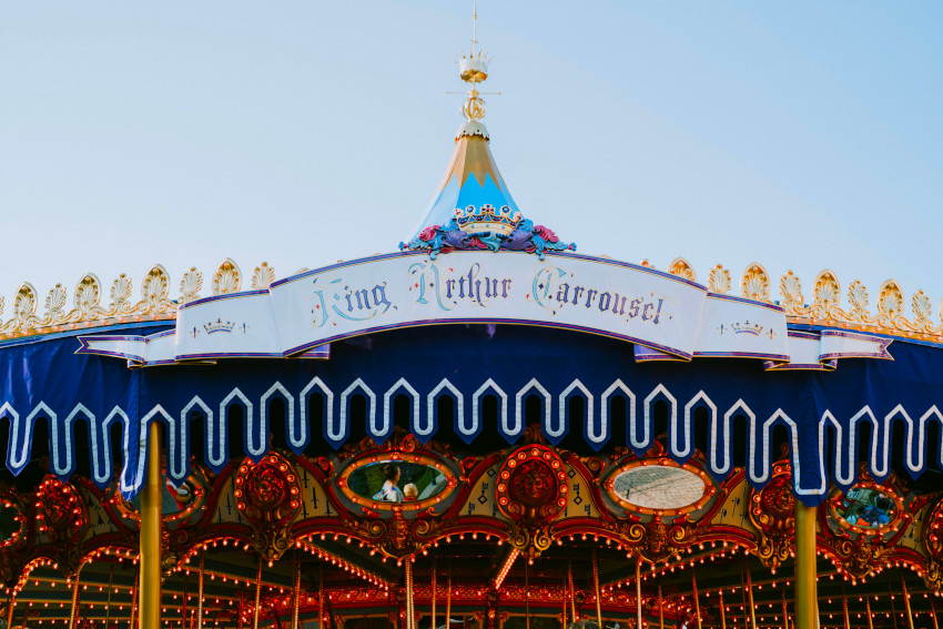King Arthur Carrousel, Disneyland Park, Anaheim, California