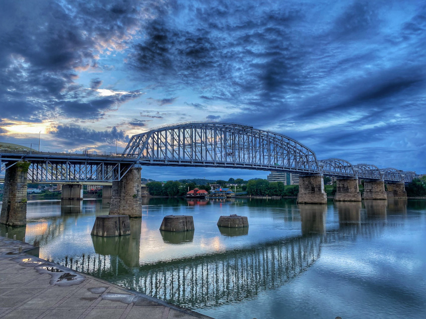 Purple People Bridge, Cincinnati, Ohio
