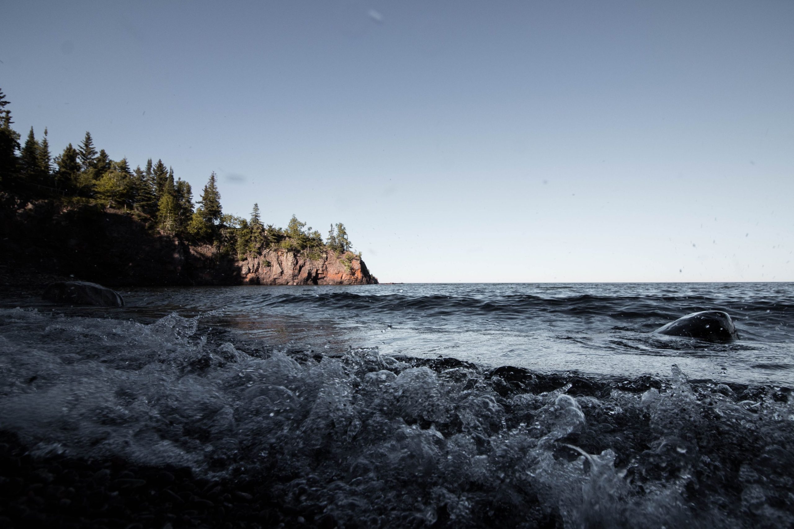 US Island in Lake Superior