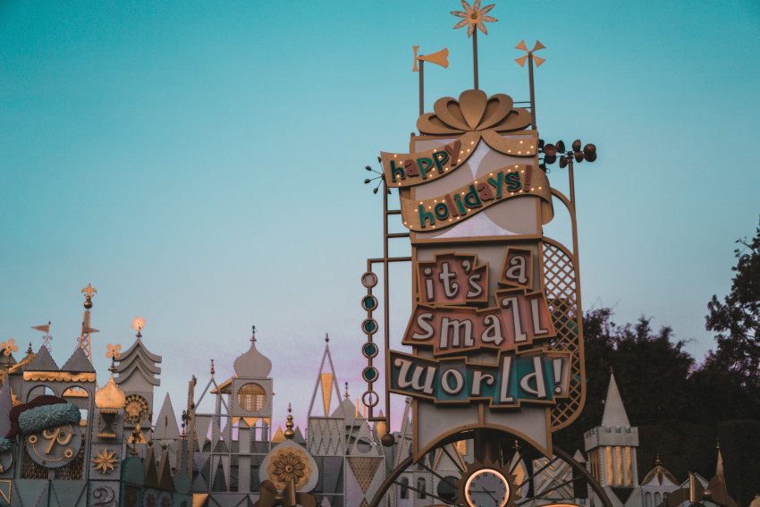 it's a small world, Disneyland Park, Anaheim, California