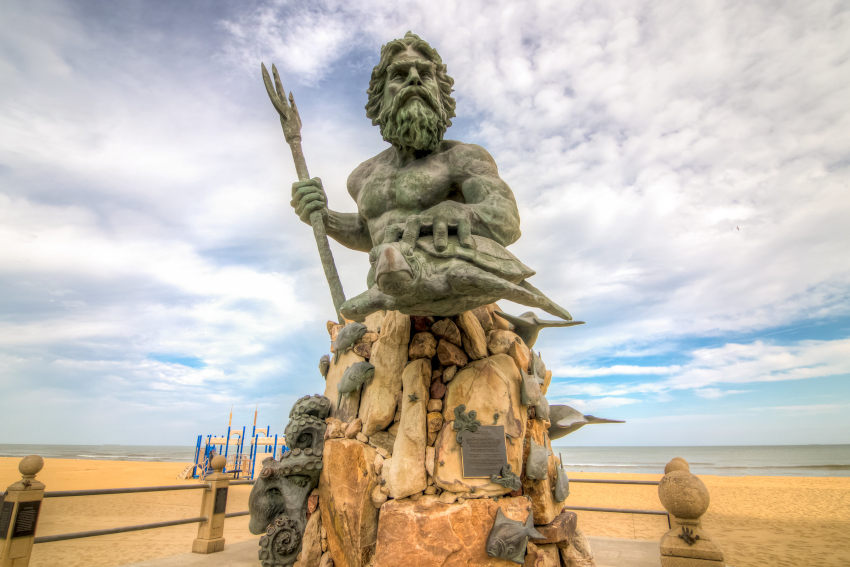 King Neptune, Neptune's Park, Virginia Beach, Virginia