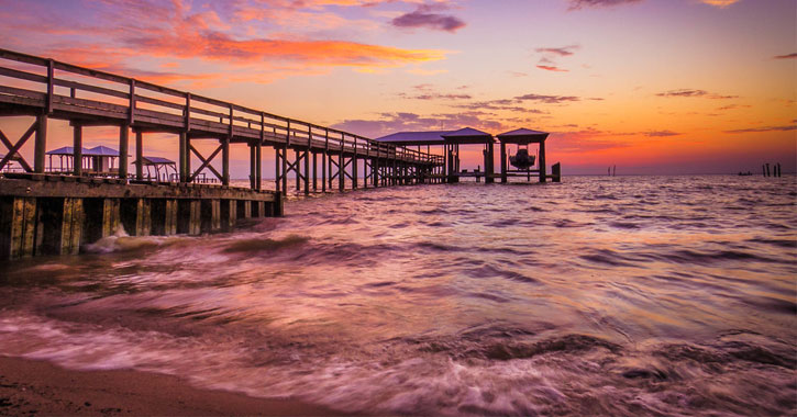 beach in Alabama