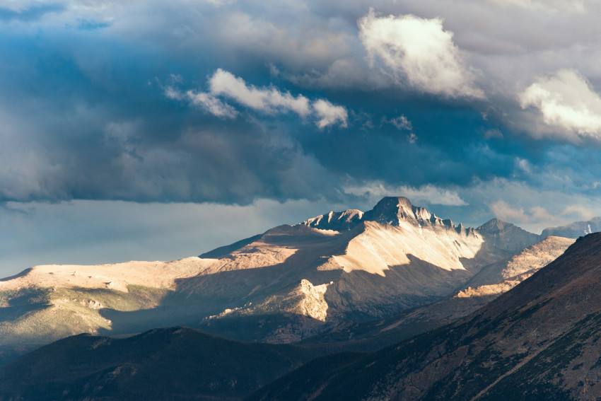 Longs Peak, Rocky Mountain National Park, Estes Park, Colorado