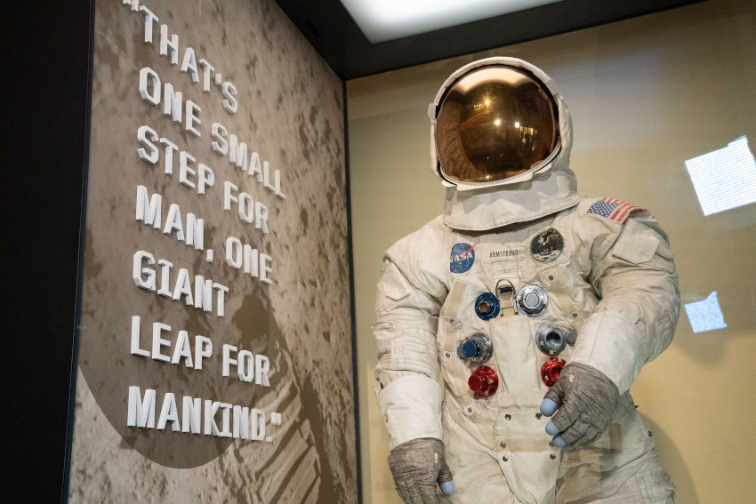 Neil Armstrong Spacesuit, National Air and Space Museum, Washington DC