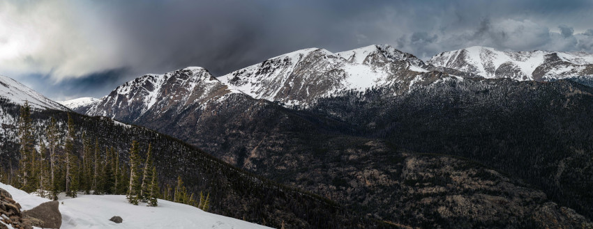 Rainbow Curve Overlook, Trail Ridge Road, Estes Park, Colorado