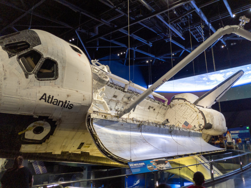 Space Shuttle Atlantis, Kennedy Space Center, Merritt Island, Florida