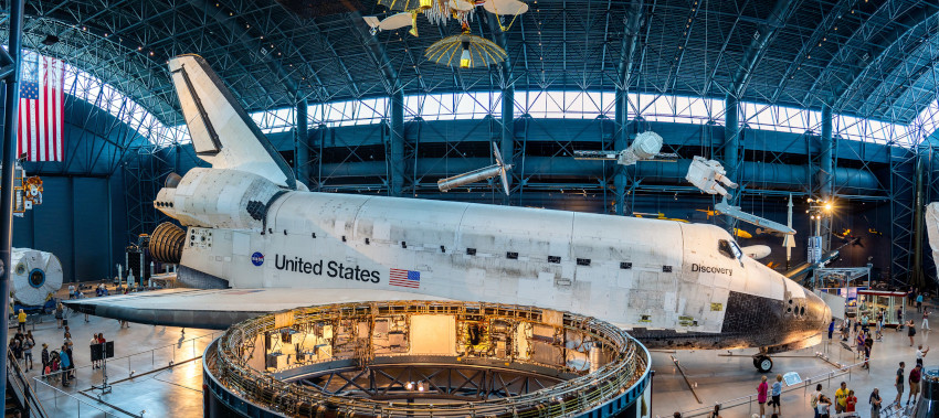 Space Shuttle Discovery, Udvar-Hazy Center, Chantilly, Virginia