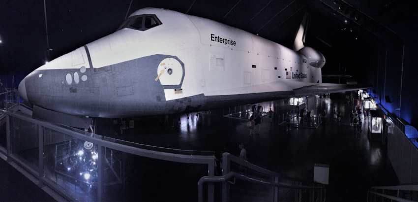 Space Shuttle Enterprise, Intrepid Sea Air Space Museum, New York City, New York