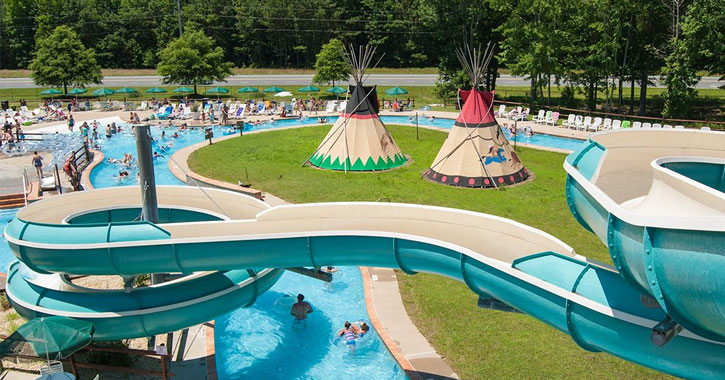 outdoor slide pools Maryland