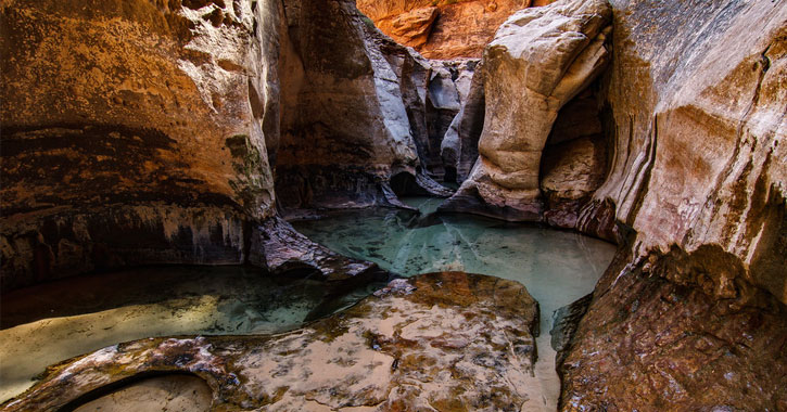 Utah slot canyon