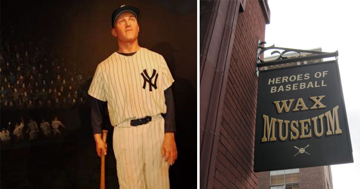 Heroes of Baseball Wax Museum - Attractions - Baseball Life