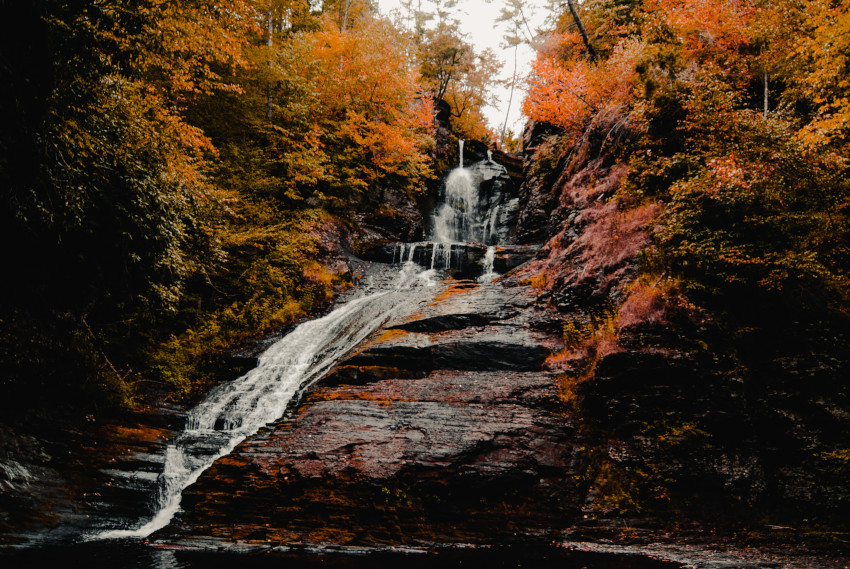 Dingmans Falls, Delaware Water Gap, Pennsylvania