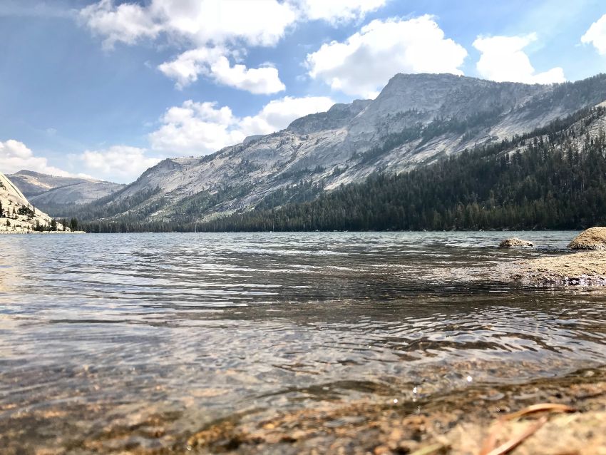 Kayaking at Yosemite Lake Tenaya