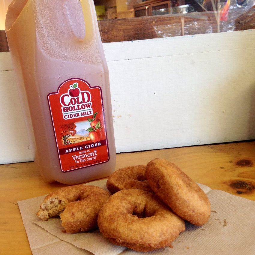 Legendary Cider Donuts, Cold Hollow Cider Mill, Waterbury, Vermont