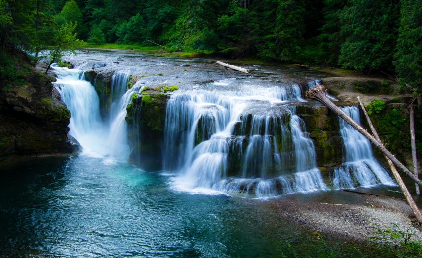 Lower Lewis River Falls