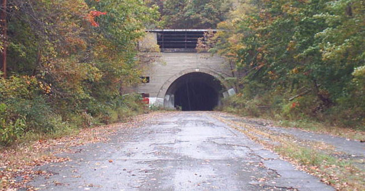 Abandoned tunnel Pennsylvania
