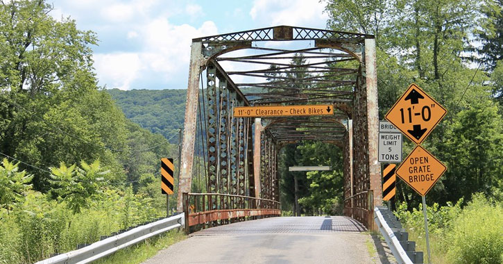Pennsylvania abandoned bridge