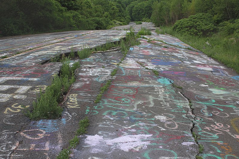 Route 61 Section, Centralia, Pennsylvania