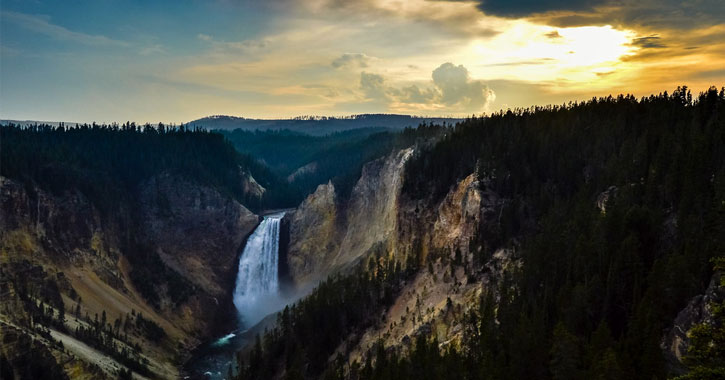 Yellowstone upper falls