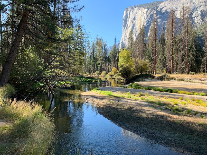 whitewater rafting at Yosemite