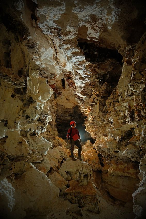 Cave exploring at Wind Cave