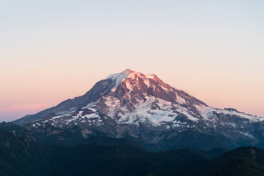 Mount rainier national parks in winter