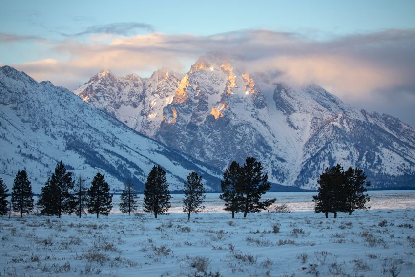 Snowshoeing national parks