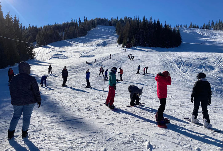 skiing near spokane wa