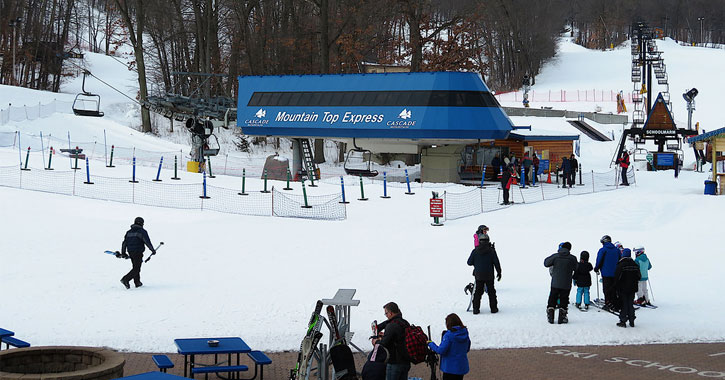 Skiing Near Madison WI