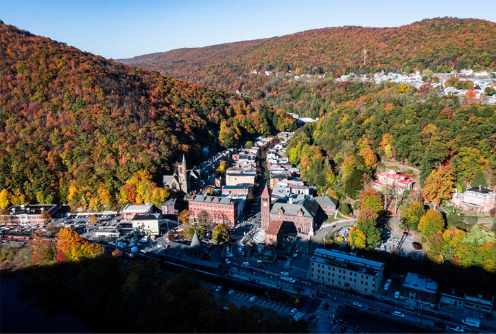 mountain views in PA